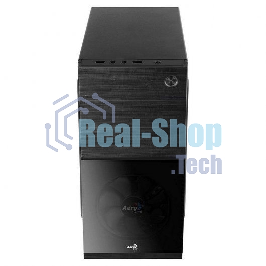 Компьютерный корпус Aerocool/Formula Cs-105, mATX, без БП, 187x361x355мм (ШxГxВ), USB 3.0 x1, USB 2.0 x1, металл 0,5мм, 120-мм вентилятор в комплекте, черный