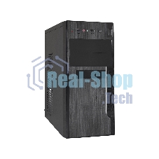 Компьютерный корпус Minitower ExeGate EX283244RUS MA-373X-UN500 Black, mATX (UN500, 120мм) 2*USB, Audio