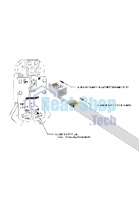 Телефонный разъем Rexant RJ-9(4P4C)