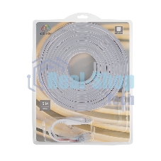 Гибкий неон Neon-night LED SMD 8х16 мм, двухсторонний, теплый белый, 120 LED/м, 5 м