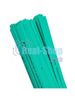 Термоусаживаемая трубка ТУТ 16/8 зеленая EKF PROxima tut-16-j-1m EKF