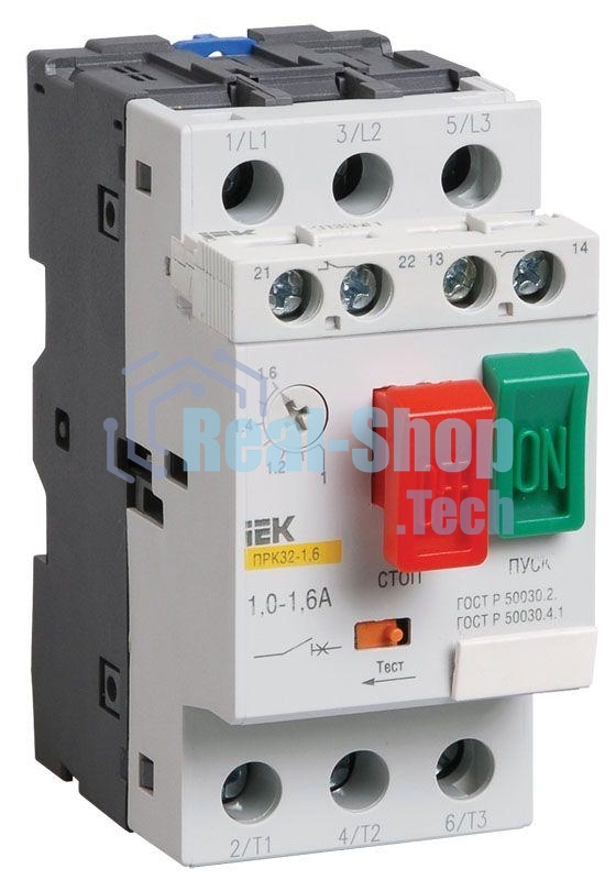 Пускатель ПРК32-4 In4А Ir2.5-4А Ue 660В ИЭК DMS11-004