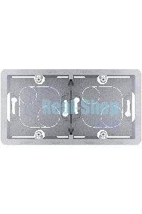Коробка накладного монтажа Inspiria 2 поста алюминий
