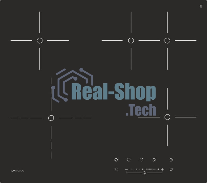 Варочная панель Darina PL E329 B черный