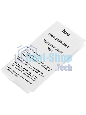 Сетевое зарядное устройство Buro BUWG1 3A QC черный