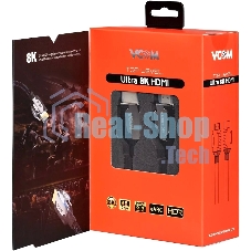 Кабель VCOM CG864-2M HDMI 19M/M,ver. 2.1, 8K@60 Hz 2m VCOM CG864-2M