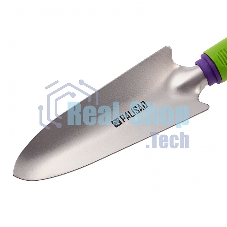 Совок посадочный узкий Palisad 62х315 мм, стальной, пластиковая рукоятка