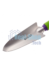 Совок посадочный узкий Palisad 62х315 мм, стальной, пластиковая рукоятка