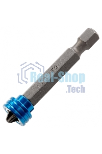 Бита Gross 11456 PH 2x50 мм с ограничителем и магнитом, для ГКЛ, S2