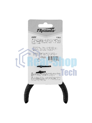 Длинногубцы Sparta Mini, 130 мм, никелированные, изогнутые, авторазжим