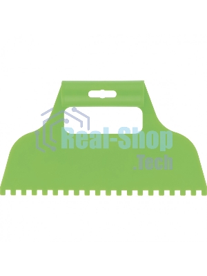 Шпатель для клея Сибртех пластмассовый, зубчатый 6х6 мм