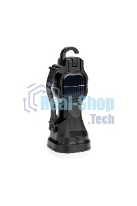 Фонарь кемпинговый Rexant с солнечной батареей и крюком