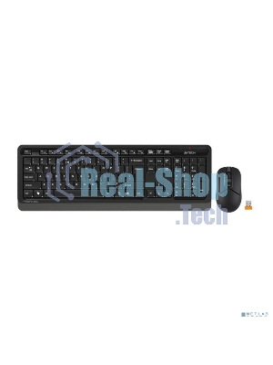 Комплект клавиатура+мышь A4Tech FStyler FG1012 беспроводной, USB, 1200 DPI, черный