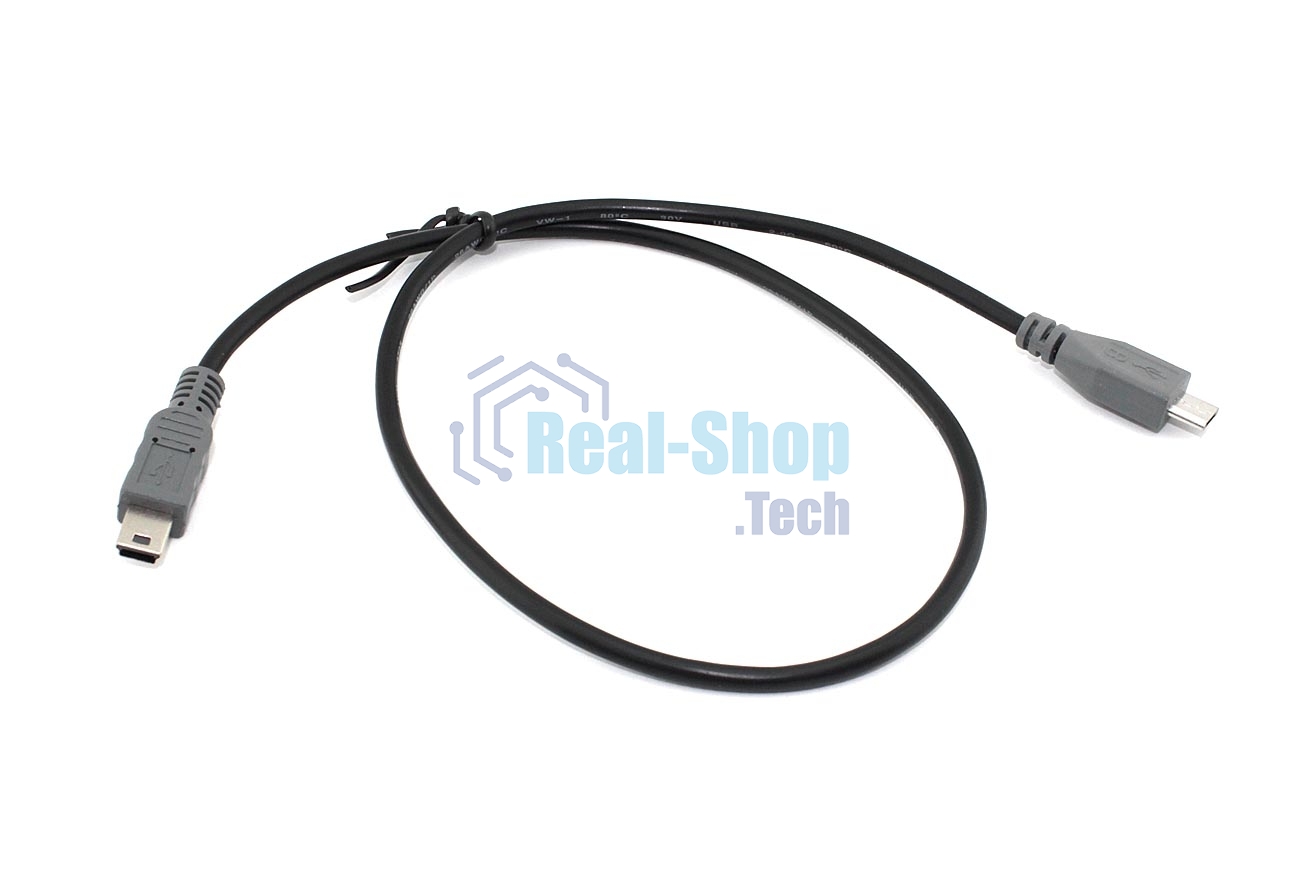 Кабель синхронизации Micro USB на Mini USB (OTG) USB 2.0 50 см