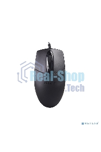 Мышь проводная A4Tech OP-720S черный, 1200 dpi, USB, кнопки - 3