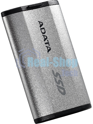 Внешний SSD ADATA SD810, 500 Gb, USB 3.2 Gen 2x2 Type-C, R/W 2000/2000, серебристый