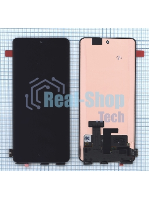Дисплей для Realme 11 Pro 5G (RMX3771), 11 Pro Plus 5G (RMX3741) в сборе с тачскрином черный