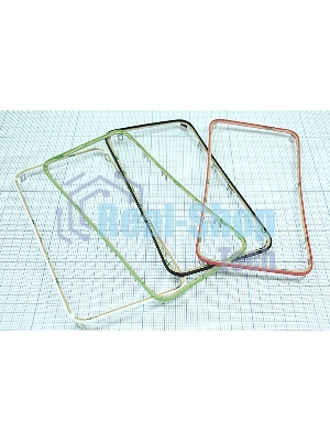 Рамка дисплея и тачскрина для Apple iPhone 4G зеленая