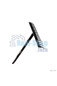 Грабли прямые ВИХРЬ 14 зубьев, сталь, с металлическим черенком 73/7/1/13