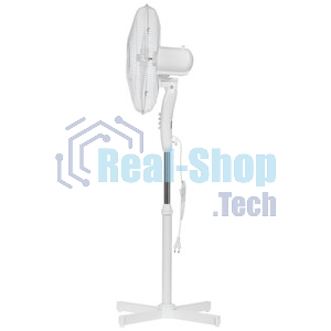 Вентилятор Rix RSF-4000W чёрный, напольный, 45 Вт, 3 скорости, 40 см