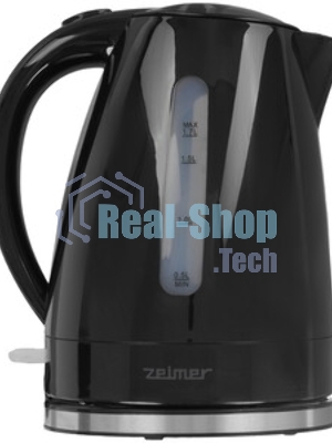 Чайник электрический Zelmer ZCK7617B 1.7 л, 2200 Вт, черный корпус: пластик