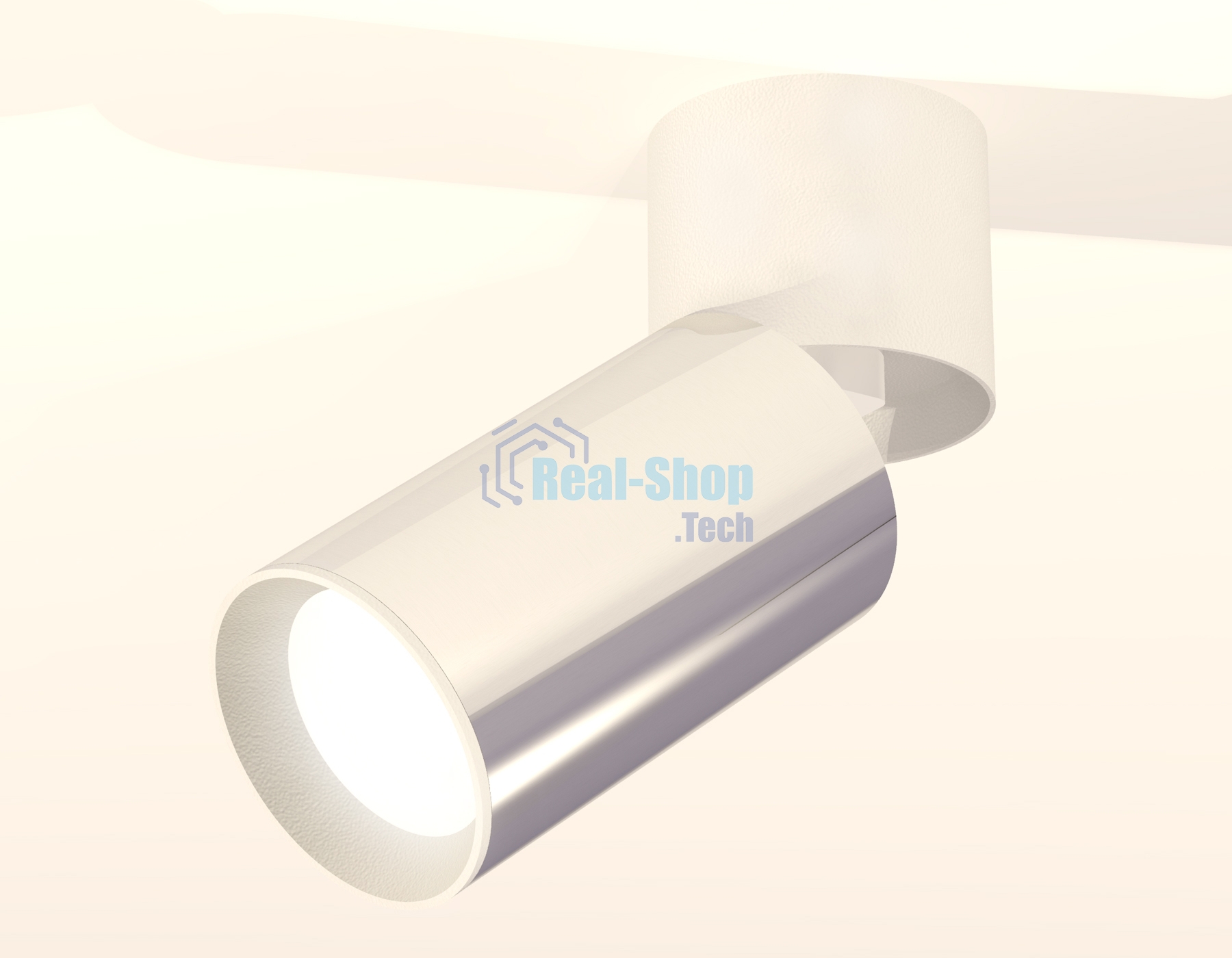 Светильник Ambrella Light XM6325030 PSL/WH/SWH серебро полированное/белый/белый песок (A2220, C6325, N6101)