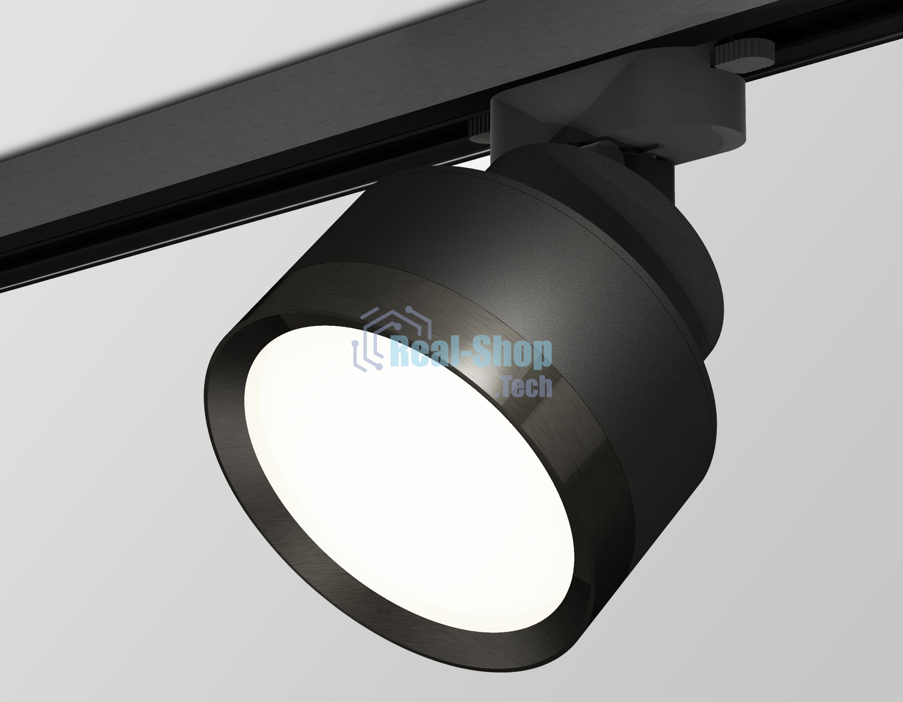Светильник Ambrella light XT8102002 SBK/PBK черный песок/черный полированный GX53 (A2526, A2106, C8102, N8113)