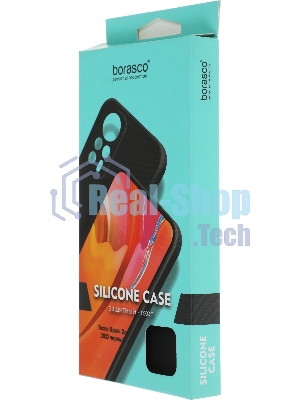 Чехол (клип-кейс) BoraSCO для Tecno Spark Go 2023 71352 черный