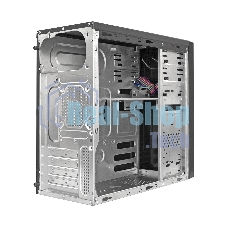 Компьютерный корпус Minitower ExeGate EX283244RUS MA-373X-UN500 Black, mATX (UN500, 120мм) 2*USB, Audio