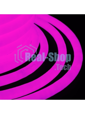 Гибкий неон Neon-night LED 360 (круглый), розовый