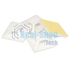 База монтажная Navigator самокл. 20х20 бел. NFP-20-100/WH (уп.100шт)