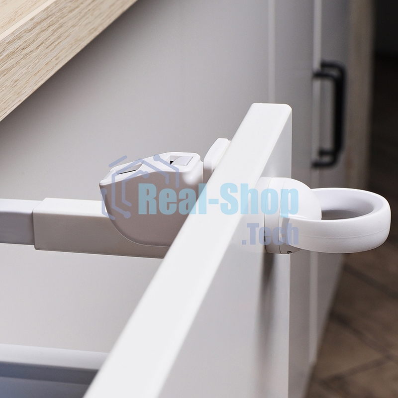 Внутренний магнитный замок блокиратор для выдвижных ящиков 4 шт. 