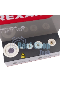 Демо-тестер Rexant для проверки ламп с цоколями E27, E27, E14, GU5.3, GX53