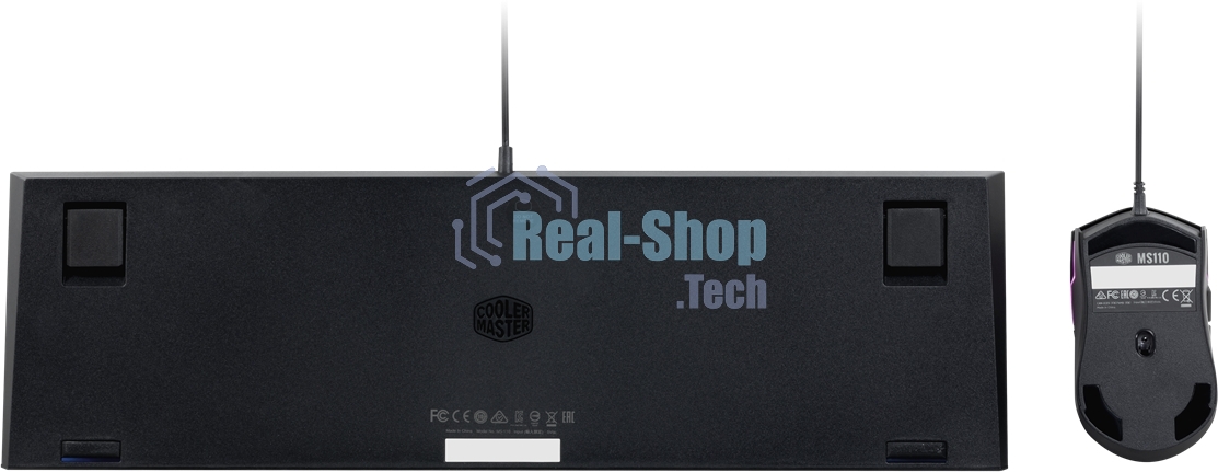 Комплект: Игровая клавиатура+мышь Cooler Master Keyboard Combo, MS110, RU layout, Revised