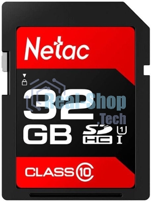 Флеш карта SDHC 32Gb Netac Class 10 UHS-I U1 P600 NT02P600STN-032G-R