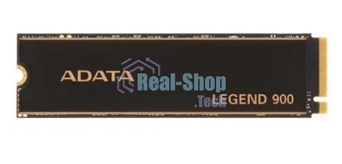 Накопитель SSD ADATA LEGEND 900, 512Gb, PCIe 4.0 x4, M.2 2280, NVMe, R/W 6200/2300, с радиатором