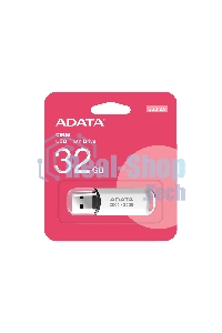 Флешка USB ADATA C906 (AC906-32G-RWH), 32Gb, USB 2.0, R/W 15/5, белый