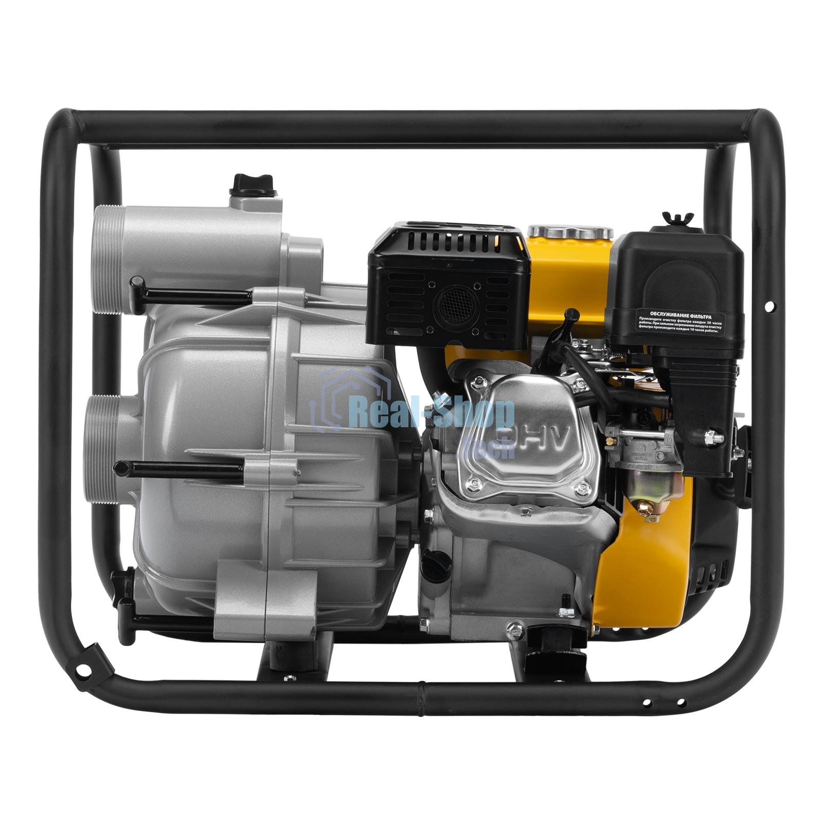 Мотопомпа бензиновая для грязной воды Denzel PX-80D7, 7 л.с., 3