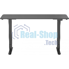 Стол компьютерный Cactus CS-EDL-BBK черный, столешница ДСП, каркас черный