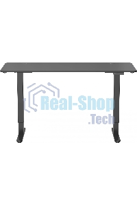 Стол компьютерный Cactus CS-EDL-BBK черный, столешница ДСП, каркас черный