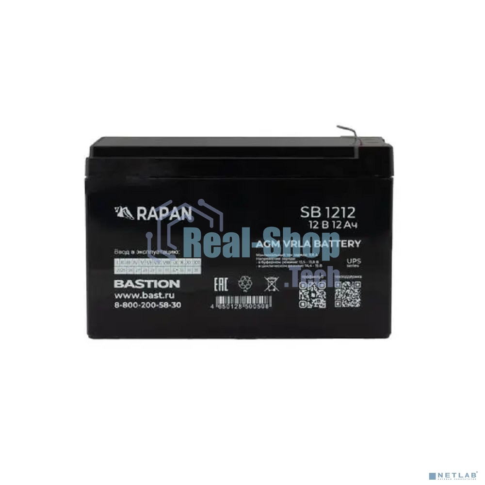 Батарея для ИБП Бастион RAPAN SB 1212 12В 12Ач