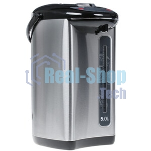 Термопот Centek CT-1083 (сталь) 5.0л, 750Вт, 3 способа подачи воды, двойная защита от перегрева