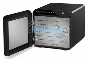 Сушилка для овощей и фруктов BQ FD1006 Black-Steel. мощность: 600 Вт