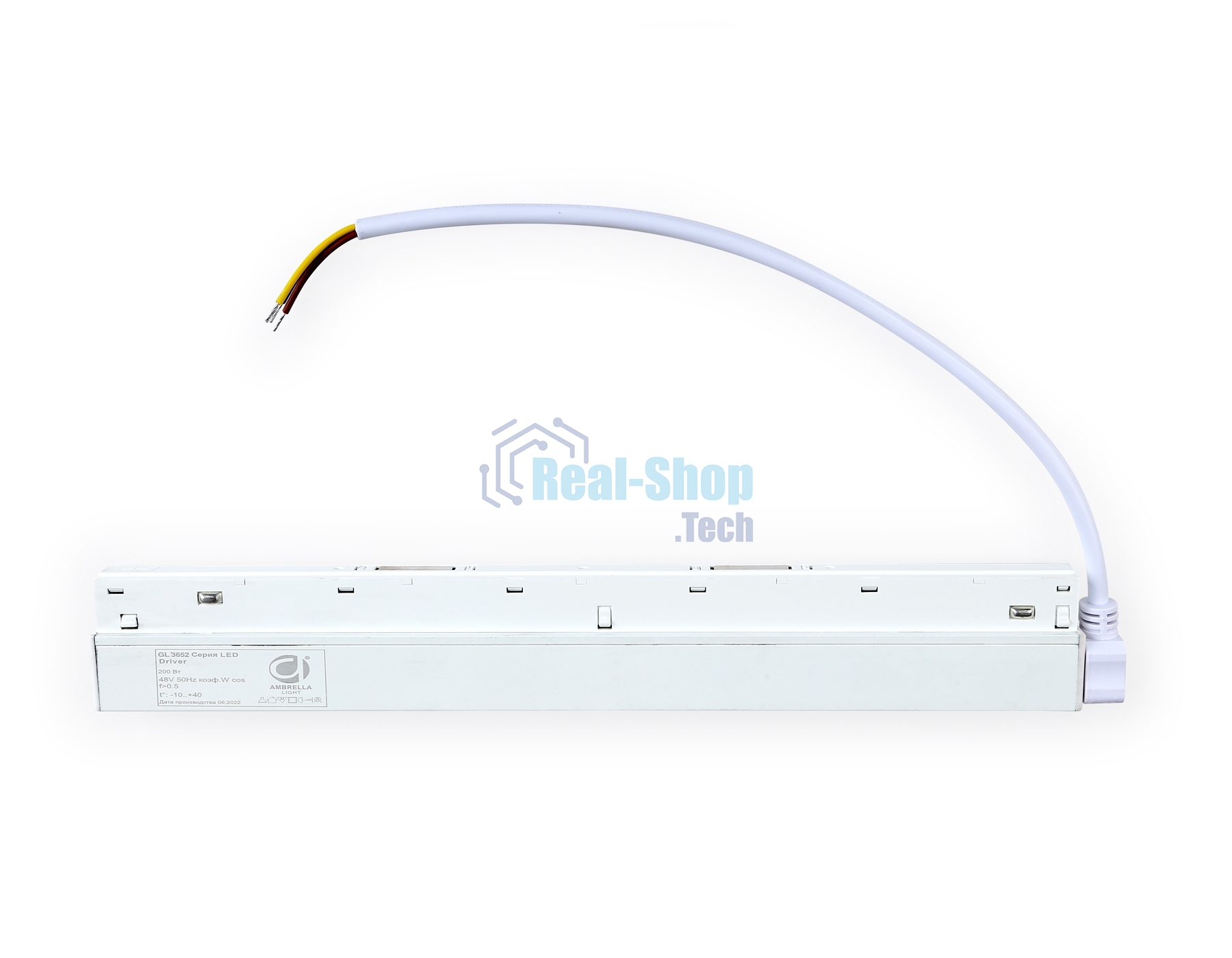 Блок питания внутренний IP20 200W 48V 260*45*23 GL3652 WH белый