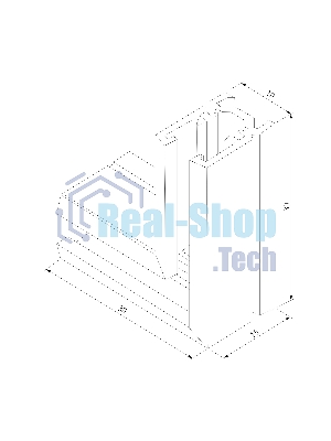 Mini Magnetic Коннектор угловой для накладного шинопровода (черный) 85179/00