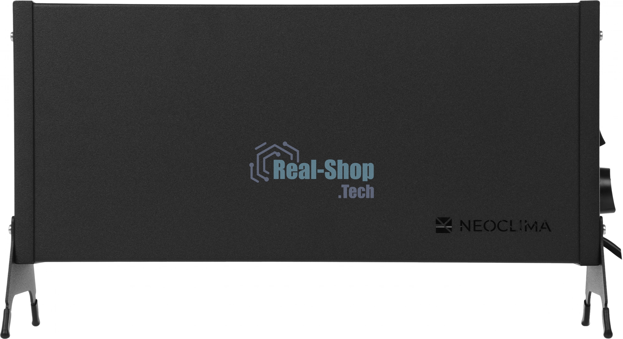 Конвектор электрический Neoclima Nano 1000B черный, 1000 Вт, 15 м2, термостат