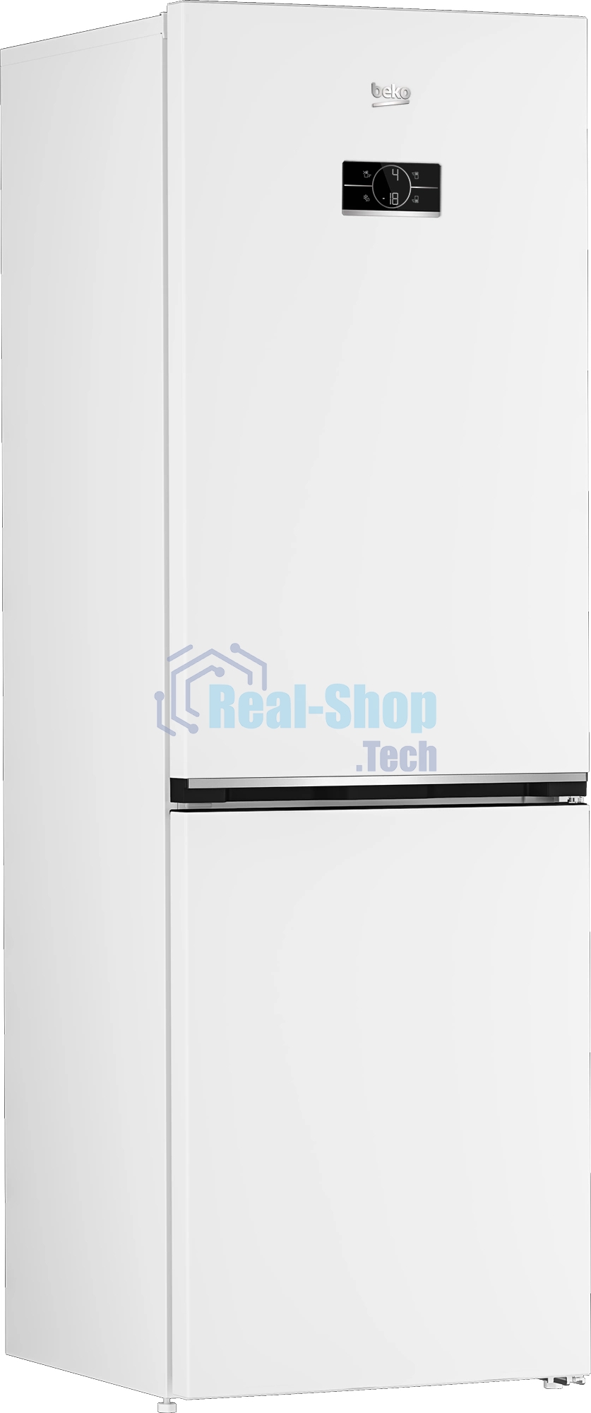 Холодильник Beko B3R1CNK363HW (R) белый двухкамерный 220/100л морозилка снизу, No Frost