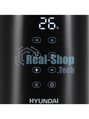 Чайник электрический Hyundai HYK-S4017 1.7 л, 2200 Вт, черный корпус: металл