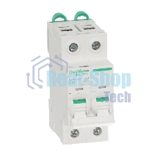 Автоматический выключатель Systeme Electric S9F22210 Systeme9 C 10A 2P 6kA 400В