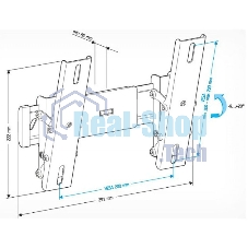 Кронштейн для телевизора Holder LCD-T2611 черный 22